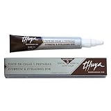 Thuya tinte pestañas y cejas con queratina, áloe y argán, castaño oscuro, 14 ml (1 unidad)