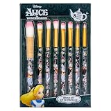Alice in Wonderland Set 8 Brochas Maquillaje Sombra, Colorete e Iluminador