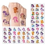 Pegatinas de tatuajes temporales para niños, 30 hojas de tatuajes infantiles de Mario Polo, pegatinas de tatuajes para niños aptas para la piel,para niñas y niños