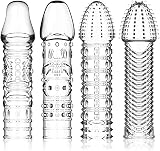 CondóN Masculino De Fundå pårå Pểnē Hombres PartíCulas Grandes Preservativos De EstimulacióN SúPer EláStica De Doble Puerto Los Condones Anticonceptivos Para Parejas Se Pueden Reutilizar